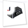 Smart Alarm Clock with Wireless Charger — Alarm, Factory Discount Outlet