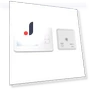 Programmable Room Thermostat — Smart Climate Control, White Dream