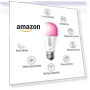 Превью Full Color Changing Dimmable Smart WiFi Light Bulb — LED, Kasa Smart