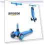 Превью Adjustable Height Kick Scooter with Removable Seat — Push Scooters, EVLIQUIL