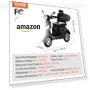 Превью Heavy Duty 4-Wheel Mobility Scooter — Electric Self-Balancing Scooters, VEVOR