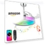 Превью Modern Retractable Ceiling Fan with Lights and Remote Control — Ceiling Fan Lighting Solutions, Dr.Light