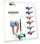 Превью 3 Wheel Foldable Kids Scooter — Push Scooters, SereneLife