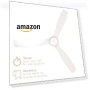 Превью Smart 3-Blade Ceiling Fan with LED Light Kit — Ceiling Fan Lighting Solutions, East Grove Home