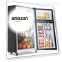Превью Mini Fridge with Freezer Two Doors Compact Refrigerator — Mini Fridges, WANAI
