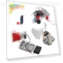 Exciting Robot Programming Set with Book — Construction Kits, Artec