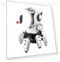 Follow Me Robot Programming Kit for Walking Robot PaletteIDE with Infrared Port — Interactive Figures & Robots, Elekit