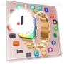 Gold Smart Watch — Wearable Accessories, ElectronicsHome
