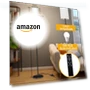 Превью Modern LED Floor Lamp with Remote Control — Standing Lights, Qaubauyt