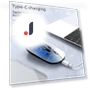 Rechargeable Dual-Mode Wireless Bluetooth Mouse — Mouse Pads, Uav parts center
