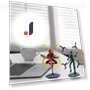 Robot Figure with Accessories — Dolls & Figures, Worry free storage