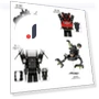UFO Hanging Toilet Titan with Audio Monitor and Building Blocks — Bathroom Essentials, AI Supermarket