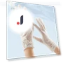 Fashionable Summer Cotton Gloves with Print — Gloves, Co fashion