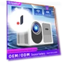 Home Portable Projector with Auto Focus 1080P — Home Theater Projectors, Smarter than future