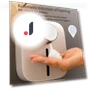 Rechargeable Wall-Mounted Soap Dispenser with Temperature Display — Hand Dryers, Vinde Home