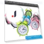 Silent Metal Alarm Clock with Light — Clocks, WoW Home