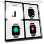 Smart Watch with ECG and Blood Oxygen Monitoring — Smartwatches, ping Day