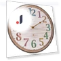 Wall Clock with Index, Automatic Reception, Analog, Silent, Indoor, Artistic, Stylish, Dome-shaped, Radio-controlled,... — Clocks, DOKI DOKI MARKET form NIPPON