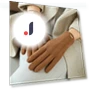 Women's warm fingerless gloves — Glove Liners, Co fashion