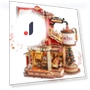 3D Puzzle Wooden Music Box With LED — Wood, Robotime