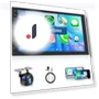 7-inch Touchscreen Car Audio with Wireless CarPlay and Android Auto — Stereo Receivers, Kayomart