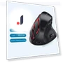 Rechargeable Vertical Bluetooth Mouse — Mouse Pads, SeenDa