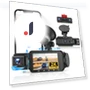 360° 2K Dash Cam with Dual 1080P Recording — Dashboard Cameras, Hikity