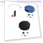 Automatic Cleaning Robot — Smart Cleaning Robots, Modern Home Furnishing