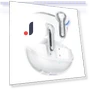 Clear Wireless Bluetooth Earbuds — In-Ear Headphones, SOUNDPEATS