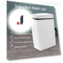 Induction Touch Sensor Trash Can — Kitchen Cans, Chic Interiors