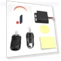 Motorcycle Bicycle Smart Alarm Car Key Fob — Accessories, Modern Home Furnishing