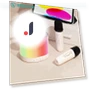 Smart Karaoke Speaker Night Light for Kids — Sing-Along Systems, Modern Home Furnishing