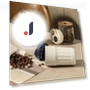 Smart Display Temperature Stainless Steel Vacuum Cup — Beverage Warmers, Red Lips