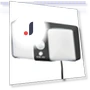 Electric Sensor Wall Light — Outdoor Security & Flood Lighting, SAMURAI STYLE