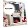Превью Flip Top Electric Fireplace with Mantel — Entertainment Furniture, Aitjunz