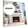Превью Flip Top Electric Fireplace with Mantel — Entertainment Furniture, Aitjunz