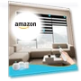 Превью Motorized Zebra Blinds with Remote — Honeycomb, Blindify