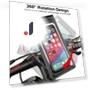 Waterproof Bike Phone Mount Bag — Handlebar Bags, Rainbow Rain