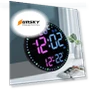Digital Wall Clock with RGB Light — Alarms & Clocks
