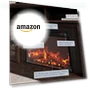 Превью Traditional 58" Rustic TV Stand with Electric Fireplace Heater — Stands, BELLEZE