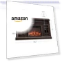Превью Traditional 58" Rustic TV Stand with Electric Fireplace Heater — Stands, BELLEZE