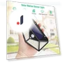 100-LED Solar Wall Light — Outdoor Security & Flood Lighting, Global Finds