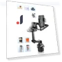 Car Cupholder Phone Mount Holder — Dashboard Installation Kits, Auto Parts Decorate