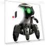 Follow Dark Edition 6-legged Dark Mechanical Robot — Interactive Animal Companions, Elekit