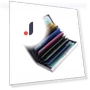 RFID-Protected Accordion Wallet — Travel Wallets, AI Supermarket