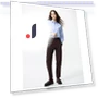 Smart Ankle-Length Pants — Casual, Uniqlo