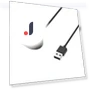 USB Charging Cable — Smartwatch Charging Solutions, WHOP-A1