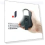 Waterproof Fingerprint Lock — Padlocks & Hasps, Yaouanyuan