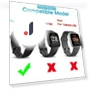 Black USB Charging Cable — Smartwatch Charging Solutions, Skyfree