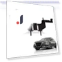 Cruise Control Distance Sensor Bracket — Plates with Sensors, Topfactory